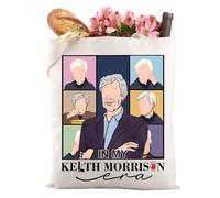 LEVLO Sac fourre-tout réutilisable inspiré de la série télévisée Crime True Crime, cadeau pour fans de la série télévisée, cadeau pour fans de , sac d'épicerie, sac de plage, K Morrisontote Bag