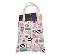 LEVLO Sonographer Squad Life Sac fourre-tout pour échographie Technicien échographie Cadeau de grossesse, Sonographe, 35cm ( 13.78 inch ) * 38 cm ( 14.96 inch)