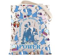 LEVLO Sword Stone Merlin Sac fourre-tout King Arthur Cadeau Knowledge And Wisdom The Real Power Merlin Merlin Merch, The Real Power Tote, Medium