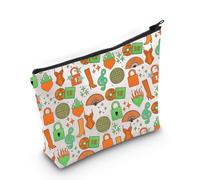 LEVLO Trousse de maquillage pour album de chanteur, cadeau pour les fans de chanson, concert, pochette à fermeture éclair, 12 sacs, Trousse de maquillage