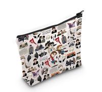 LEVLO Winchester Brothers Sac fourre-tout pour fans de Dean & Sam & John Cadeau IDJITS Dean & Sam Sac à bandoulière pour les fans de séries TV, Sac Idjits, Medium