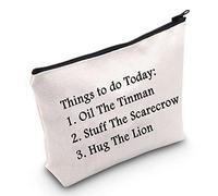 LEVLO Wizard Gifts Oil The Tin Man Stuff The Scarecrow Hug The Lion Trousse de maquillage pour les fans, Les choses à faire aujourd'hui