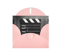 LEVNDIEJ Cartes d'anniversaire vierges avec impression noire classique pour toutes les occasions
