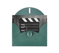 LEVNDIEJ Cartes d'anniversaire vierges avec impression noire classique pour toutes les occasions