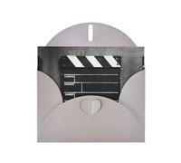 LEVNDIEJ Cartes d'anniversaire vierges avec impression noire classique pour toutes les occasions