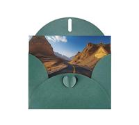 LEVNDIEJ Cartes d'anniversaire vierges avec inscription « Freeway Highway Road In The Desert » - Pour toutes les occasions