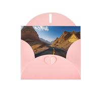 LEVNDIEJ Cartes d'anniversaire vierges avec inscription « Freeway Highway Road In The Desert » - Pour toutes les occasions