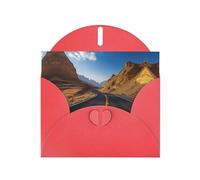 LEVNDIEJ Cartes d'anniversaire vierges avec inscription « Freeway Highway Road In The Desert » - Pour toutes les occasions