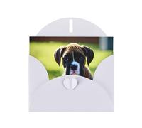 LEVNDIEJ Cartes d'anniversaire vierges avec motif carlin noir mignon - Cartes de vœux et enveloppes pour toutes les occasions