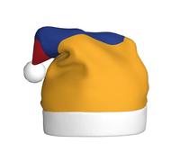 LEVNDIEJ Chapeau de Père Noël Drapeau de l'Arménie pour adulte, chapeau de Noël, chapeau de Noël unisexe pour fête de Nouvel An