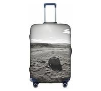 LEVNDIEJ Housse de bagage élastique pour valises de golf - Noir et blanc - Idéal pour les voyages d'affaires, blanc, X-Large