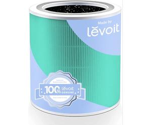 LEVOIT Core 400S Filtre de rechange HEPA 3-en-1, Élimine des toxines et de 99,97% de la pollution atmosphérique Core 400S-RF-TX