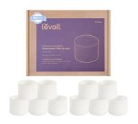 Levoit filtres de Rechange pour humidificateur, compatibles avec Dual150, Dual200S, Classic300(S), LV600S 10 Pack Blanc