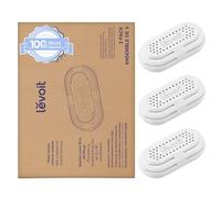 LEVOIT Lot de 3 cartouches de déminéralisation d'humidificateur, compatibles avec tous les humidificateurs Levoit de remplissage supérieur, adoucissement des ions de calcium et de magnésium