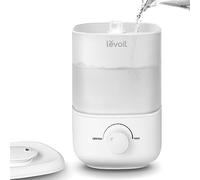 LEVOIT Mini humidificateur d'air 2,5 l jusqu'à 25 h pour chambre à coucher, chambre d'enfant, humidificateurs, silencieux 26 dB pour plantes de bébé, humidificateurs avec buse rotative à 360°, arrêt
