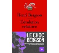 L'évolution créatrice (Edition critique)