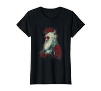 L'évolution de Charles Darwin T-Shirt, Femme, Noir, XL
