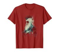 L'évolution de Charles Darwin T-Shirt, Homme, Canneberge, S