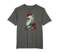 L'évolution de Charles Darwin T-Shirt, Homme Grandes Tailles, Asphalte, 5X Tall