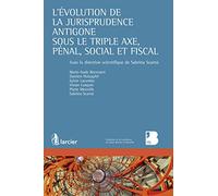 L'évolution de la jurisprudence Antigone sous le triple axe, pénal, social et fiscal