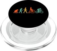 L'évolution de l'homme à Cycliste | Journée Mondiale du vélo Amusante PopSockets PopGrip pour MagSafe