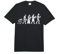 L'évolution de l'homme en Robot IA : Un G rôle d'histoire, de Science et de Technologie Comfort Colors Adult Heavyweight T-Shirt