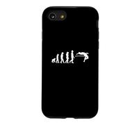 L'évolution de l'humanité en matière de Saut en Hauteur/Design athlétique Amusant Coque pour iPhone SE (2020) / 7/8