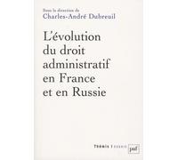 L'évolution Du Droit Administratif En France Et En Russie