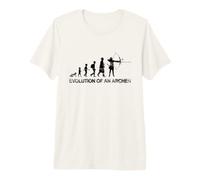 L'évolution d'un Archer l'arc et la flèche T-Shirt Haut de Gamme