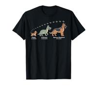 L'évolution d'un Berger Allemand - Propriétaire de Chien Amoureux des Animaux T-Shirt
