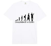 L'évolution d'un flûtiste Comfort Colors Adult Heavyweight T-Shirt