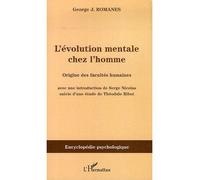 L'évolution mentale chez l'homme