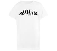 L'évolution Selon Stephen Hawking T-Shirt Enfant Basic Coton Blanc Basic Cotton White Children's T-Shirt