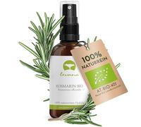 Levona Hydrolat de romarin bio [100 ml] Eau de romarin bio pour les cheveux en spray 100 % naturel comme tonique capillaire à l'eau de romarin