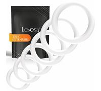 Levosa Anneaux de Pénis - Set de 6 Anneaux Péniens - Cockrings pour une Érection plus Dure et plus Longue - Utilisable comme Anneau Pénien et Testiculaire
