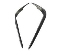 Lèvre Avant pour BMW Série 3 E90 E91 320i 330i pour Sport LCI 2009-2012 Séparateur Pare-Choc Avant Voiture Cadre Phare Antibrouillard Lèvres Pare-Chocs avants(Carbon Look)