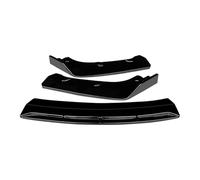 Lèvre Avant pour Infiniti Q60 2016 - 2024 Séparateur Pare-Choc Avant Voiture Diffuseur Becquet À Lèvres Aspect Fiber Carbone Splitter Avant(Gloss Black)