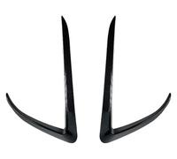 Lèvre Avant pour Modèle 3 Y 2017-2022 Spoiler 2 Pièces Feu Brouillard Décorer Lame Avant Garniture Lumière Sourcil Vent Couteau Couverture Séparateur(3 Carbon Look)