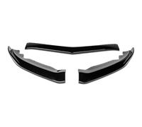 Lèvre Cache Lèvre Diffuseurs Séparateur Becquet Lèvre Pare-Chocs Inférieur Avant Voiture pour Cadillac ATS 2015-2018 Garniture Pare-Chocs Diffuseur Couverture Protecteur Corps(Noir Brillant)