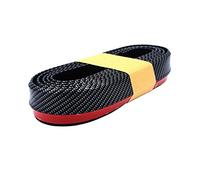 Lèvre de becquet avant, 2.5m lèvre avant universelle bande de caoutchouc anti-collision pare-chocs séparateur de lèvre Spoiler protéger lèvre avant de voiture amortisseur pour voiture camion SUV