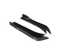 Lèvre De Becquet Pare-Chocs Arrière Voiture Protection Garniture D'aile en Fiber Carbone Séparateur d'angle pour Ford pour Mondeo 2013-2020 Jupe Latérale(Aspect Fibre de Carbone)