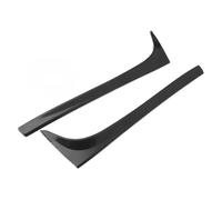 lèvre de carrosserie Lot de 2 becquets de Coffre latéraux en ABS pour Lunette arrière de VW Golf 7 7.5 MK7 MK7.5 2014-2018 Canard Canards lèvre d'impact(Matte Black)
