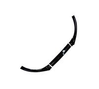 Lèvre de Pare-Choc Avant ABS Brillant, Kit de carrosserie Noir Brillant, séparateur de becquet, Accessoires de Voiture, Compatible avec Focus RS St 2015 2016 2017 2018
