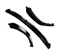 Lèvre De Pare-Chocs Avant pour BMW G30 G31 G38 pour M pour Performance 520i 530i 540i 530e 2017-2020 Kit De Carrosserie De Réglage Touring Noir Brillant 3 Pièces(Gloss Black)