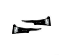 Lèvre de pare-chocs avant pour BMW pour série 3 E92 E93 M-tech modèle 2006-2009 328i 335i noir ABS matériau extérieur de voiture kit accessoire (2006-2009 noir)