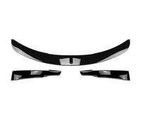 Lèvre De Pare-Chocs Avant Pour BMW Série 3 E90 E91 LCI Sport 2009 - 2012 Voiture Avant Pare-chocs Lèvre Séparateur Diffuseur Corps Kits Spoiler Pare-chocs Garde Protecteur Spoiler Avant(Gloss Black Se