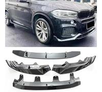 Lèvre de Pare-Chocs Avant pour BMW X5 F15 M Sport 2014-2018,Spoiler Avant Voiture Séparateur Diffuseur Becquet Pare-Chocs Kit Haute Résistance Protection