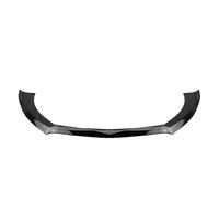 Lèvre de Pare-Chocs Avant pour Ford pour Mustang 2015 2016 2017 2018 2019 2020, Kit De Protection De Pare-Chocs Avant en Fibre De Carbone Noir Brillant 3 Pièces Lame de Pare-Chocs Avant(Glossy Black)
