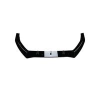 lèvre de Protection Convient pour Ford Fit for Focus RS MK3 2015-2018 Becquet de lèvre Avant Séparateur de Menton Lames d'angle Kit de carrosserie aérodynamique lèvre de Spoiler(Piano Black)