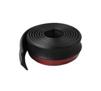 lèvre de Protection lèvre de carrosserie Bande de Protection Universelle en Caoutchouc pour Pare-Chocs Avant de Voiture, 2,5 m